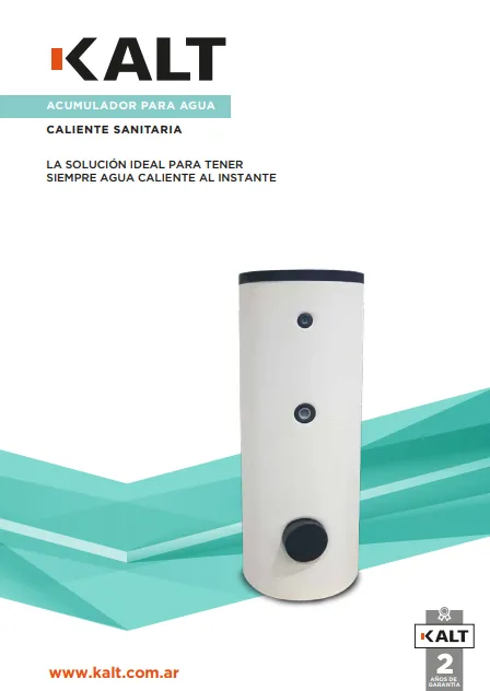 Acumulador Agua Caliente Sanitaria 200 L